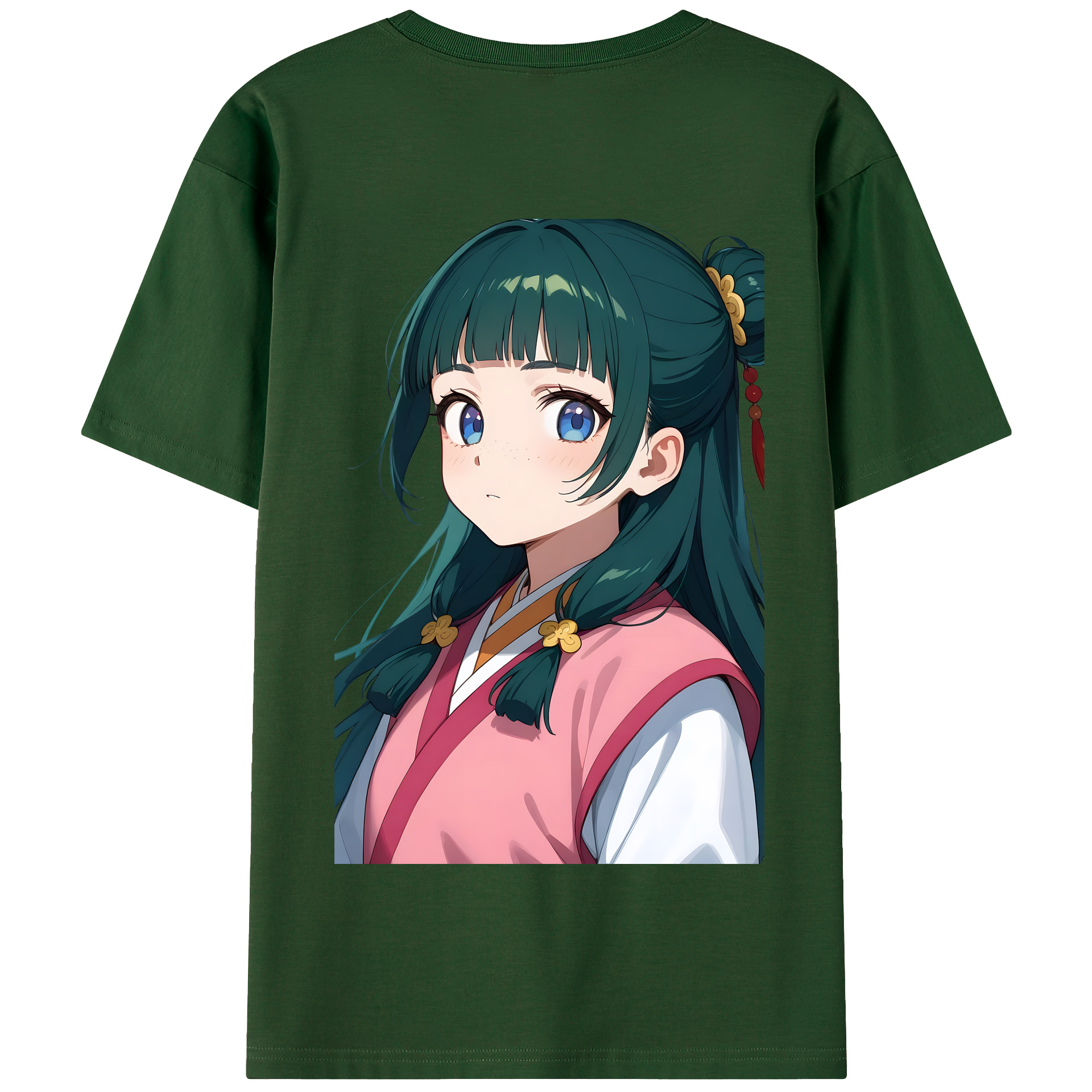 （画像用） 薬屋のひとりごと The Apothecary Diaries 綿100％半袖Tシャツ（背面プリント）
